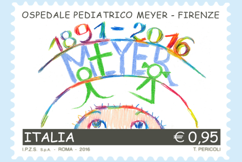 Francobollo 125° anno del Meyer