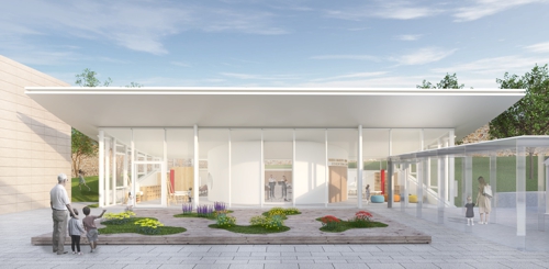 Foto rendering ABF Educational Center