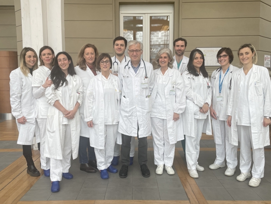 Foto del team di gastroenterologia dell’AOU Meyer IRCCS