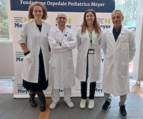 Foto team Ambulatorio Genetica Oculare AOU Meyer IRCCS