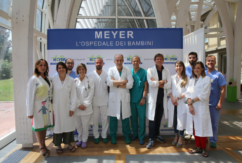 Foto del personale medico e infermieristico del trauma center del Meyer